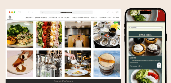 Website design