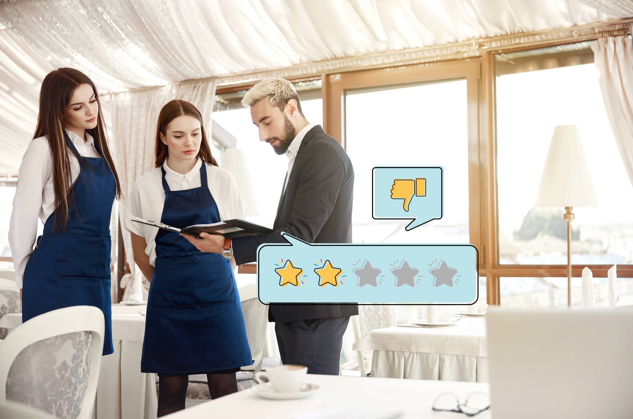 How to respond to bad restaurant reviews