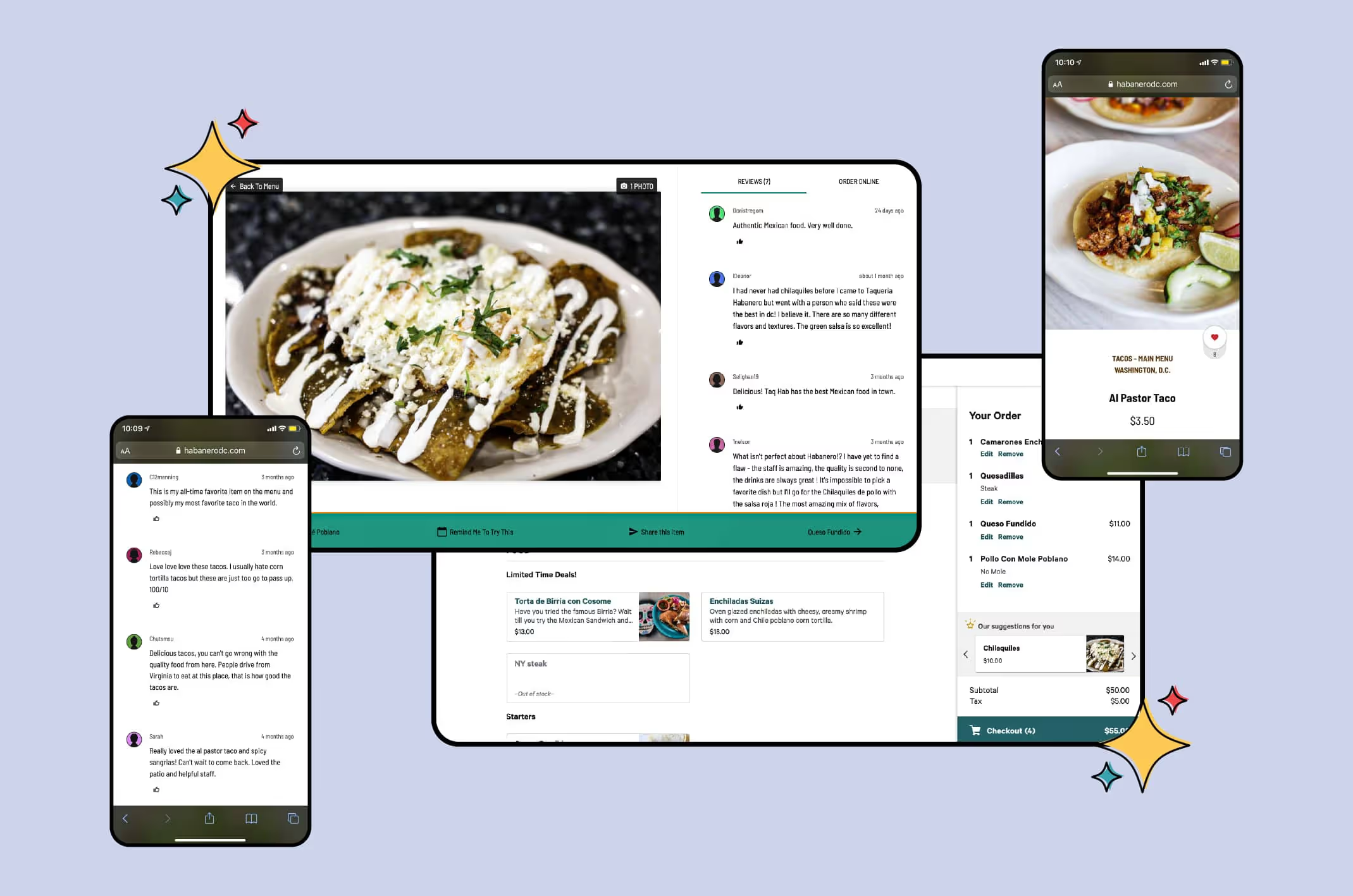 Best restaurant websites: 4 examples to steal from