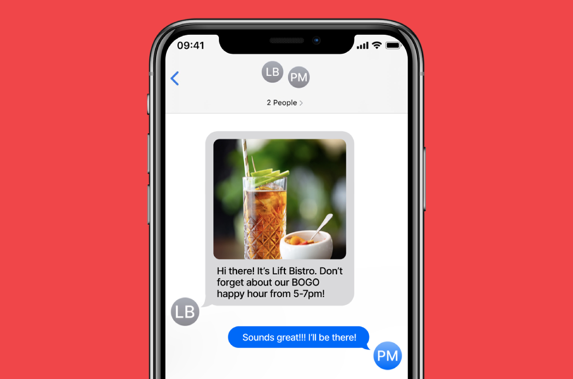 Join the group text: Text message marketing for restaurants