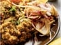 Somali lunch dish on a plate