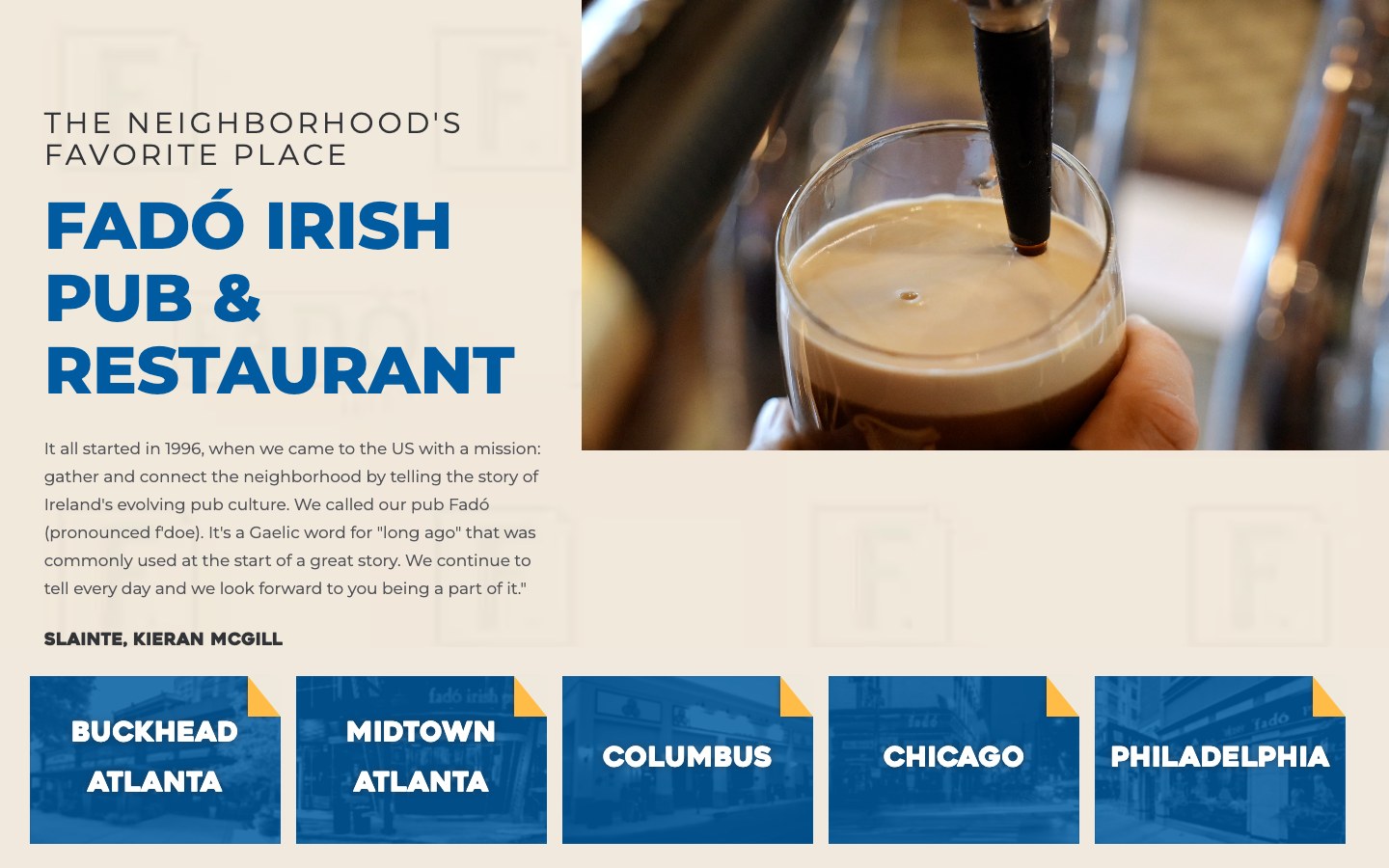 How Fadó Irish Pub transformed customer communications with Popmenu.