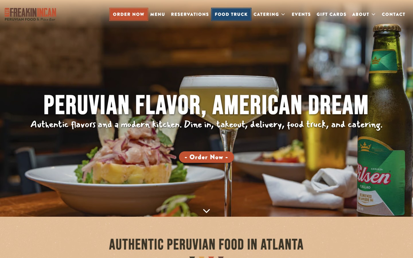 Peruvian hotspot drives freakin' good results with Popmenu.
