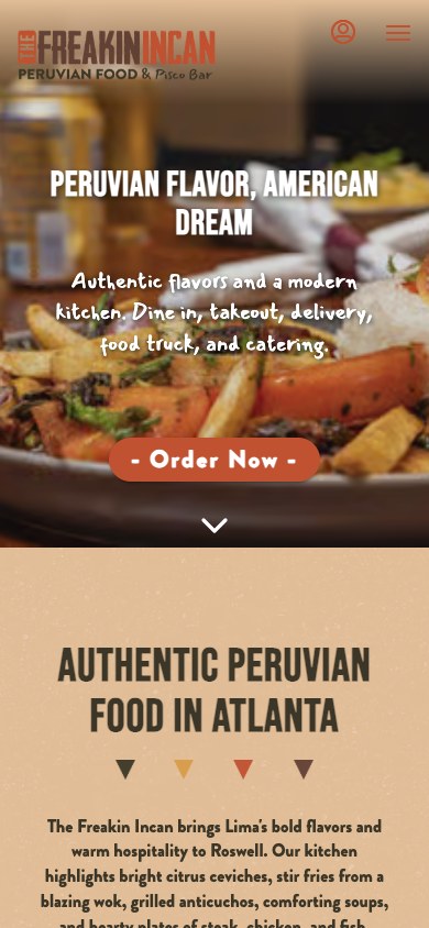 Peruvian hotspot drives freakin' good results with Popmenu.