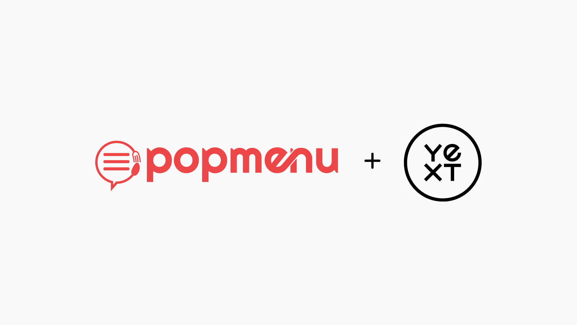 Popmenu and Yext partnership