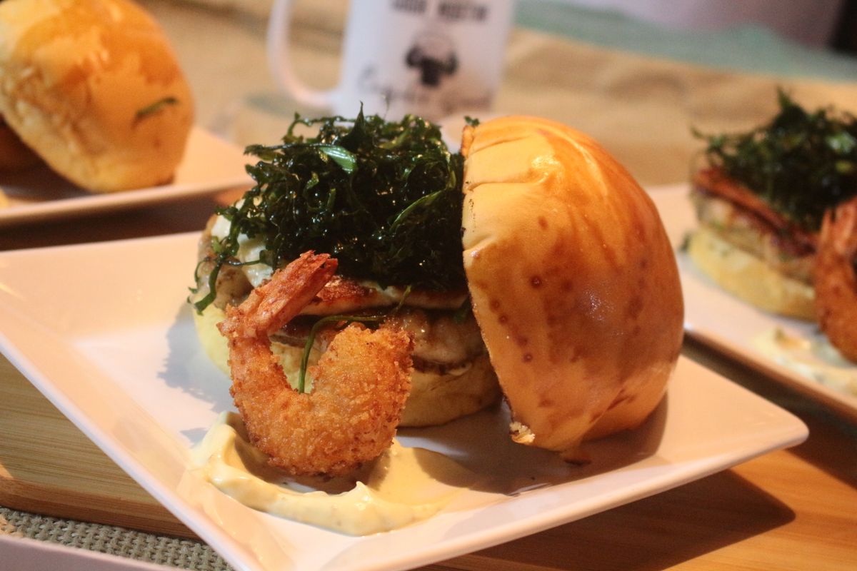 Fried fish sandwich from a Fish Fry Fridays promotion